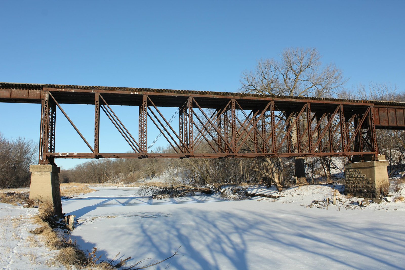 Truss span (span #4)
